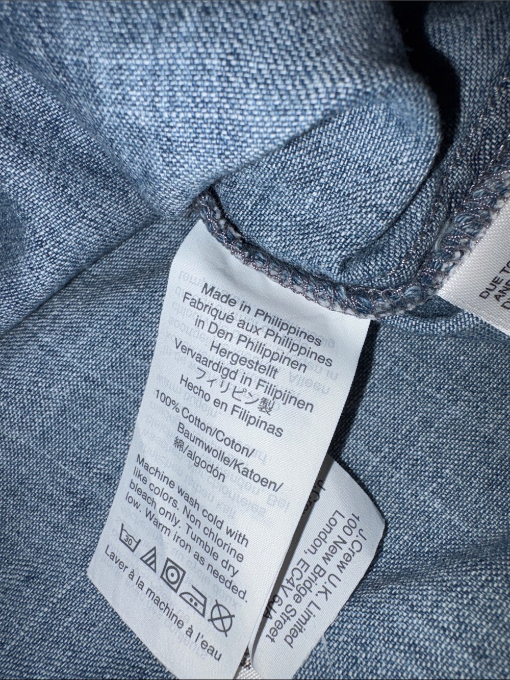 Madewell denim Apron Dress size 4 - Picture 5 of 8